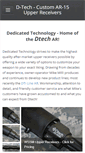 Mobile Screenshot of dtechuppers.com